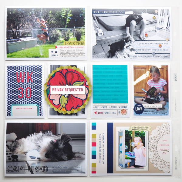 Hybrid Pocket Scrapbooking Layout by ctmm4 featuring Documentary by Sahlin Studio