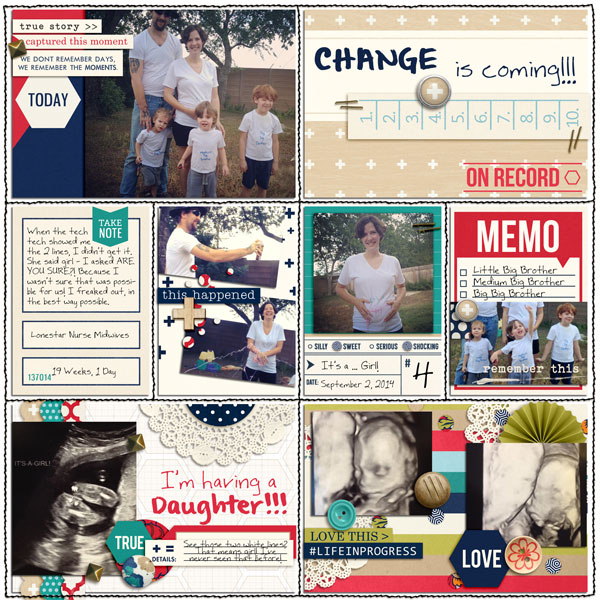 Digital Pocket Scrapbooking Layout by editorialdragon featuring Documentary by Sahlin Studio