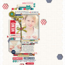 Recorded digital scrapbook layout by pne123 featuring Documentary by Sahlin Studio