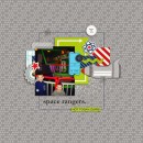 Space Rangers digital scrapbook page by hairica featuring Project Mouse (Tomorrow) by Britt-ish Designs and Sahlin Studio