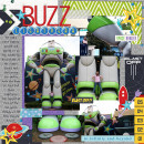 Disney Buzz LightYear digital scrapbook page by melinda featuring Project Mouse (Tomorrow) by Britt-ish Designs and Sahlin Studio