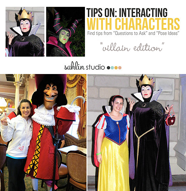 Disney Character Interaction Tips & Ideas: Villains