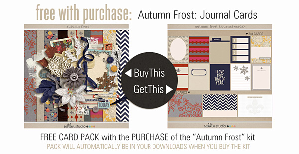 November Featured Kit - Autumn Frost by Sahlin Studio
