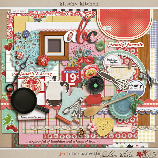 Sahlin Studio, Digital Scrapbooking DesignsLove Your Body (Kit) - Sahlin  Studio