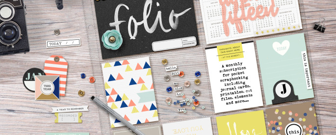 Memory Pockets Monthly: FOLIO by The LilyPad Designers & Sahlin Studio