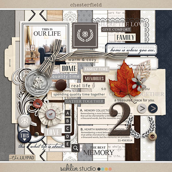 Digital Scrapbook Pack, Breakfast 247 Kit by Connection Keeping