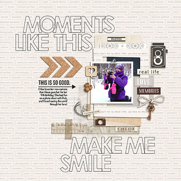 Moments Like This digital scrapbook page by HeatherPrins featuring Moments Templates by Amy Martin and Sahlin Studio