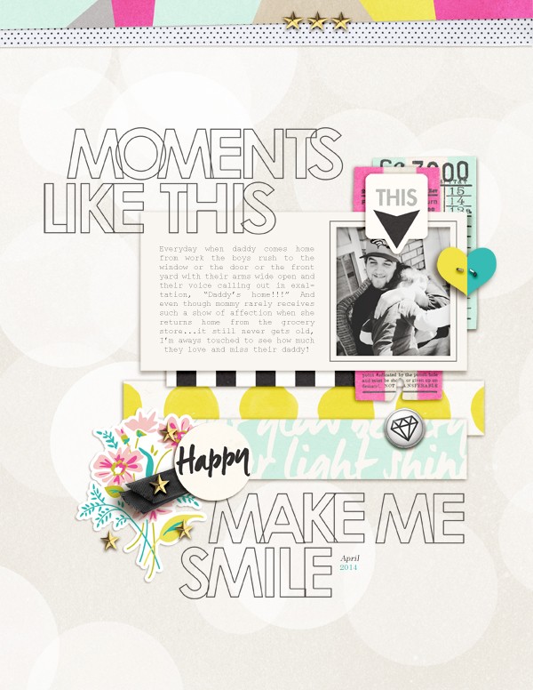 moments in time scrapbooking