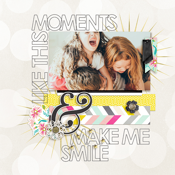Moments Like This digital scrapbooking page by juhh featuring Moments Templates by Amy Martin and Sahlin Studio