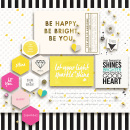 Be You digital scrapbooking page by margelz featuring Photo Journal No. 1 (Word Arts & Templates) by Sahlin Studio