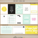 Shine Bright (Journal Cards) by Sahlin Studio - Perfect for Project Life albums!! Shine like a Diamond!