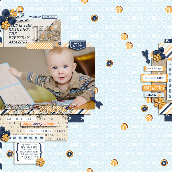 DIY Baby Boy Scrapbook 