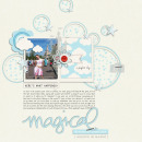 Magical digital scrapbooking page by MrsPeel using Project Mouse Basics (No.2) by Britt-ish Designs & Sahlin Studio