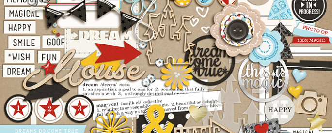 Project Mouse (No.2): Elements by Britt-ish Designs & Sahlin Studio & Perfect for your Project Life album!