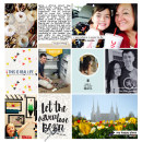 Travel | Field Trip digital Project Life page by neeceebee using "You Are Here" collection by Sahlin Studio