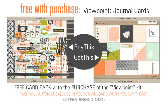 FREE WITH PURCHASE - Purchase the Viewpoint: Kit and get the Viewpoint: Journal Cards FREE!