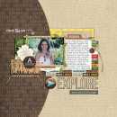 Explore digital scrapbooking page by mrivas2181 using Project Mouse (Adventure) by Britt-ish Designs and Sahlin Studio