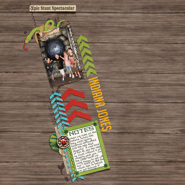 Sahlin Studio, Digital Scrapbooking DesignsProject Mouse (Adventure): Word  Snips - Sahlin Studio