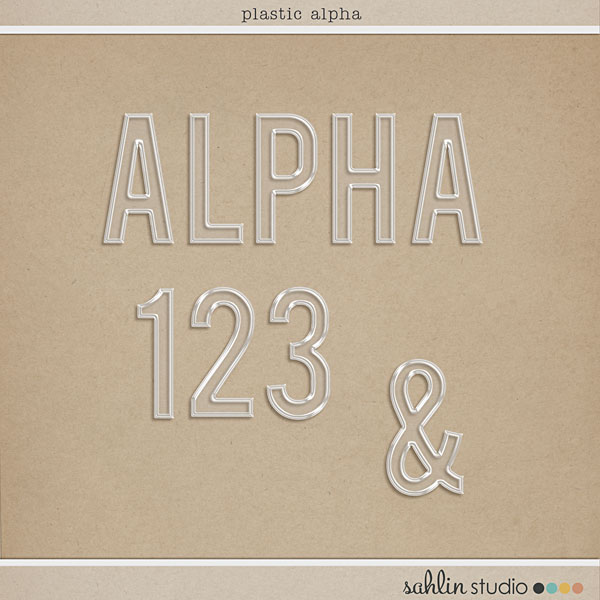 Plastic Alpha by Sahlin Studio