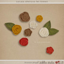 Autumn Afternoon: Felt Flowers by Sahlin Studio and Precocious Paper
