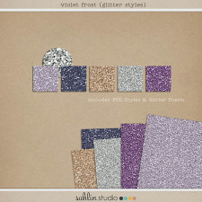 Violet Frost (Glitter Styles) by Sahlin Studio