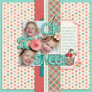 layout featuring Journal Graph Cards by Sahlin Studio