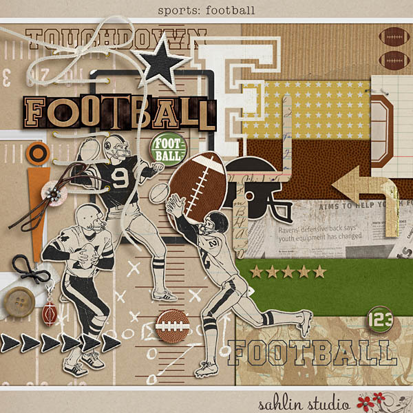 Sports: Football by Sahlin Studio