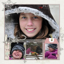 layout by HeatherPrins featuring Writing in the Snow by Sahlin Studio