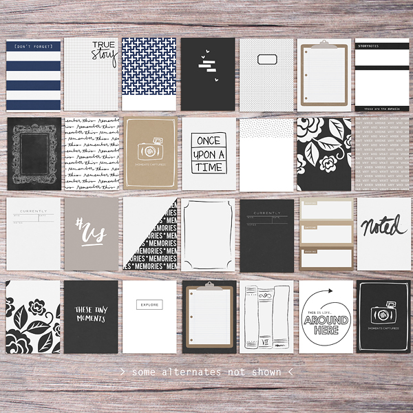 Memory Pocket Monthly | FOUNDATION (Neutral Collection) by The LilyPad Designers and Sahlin Studio