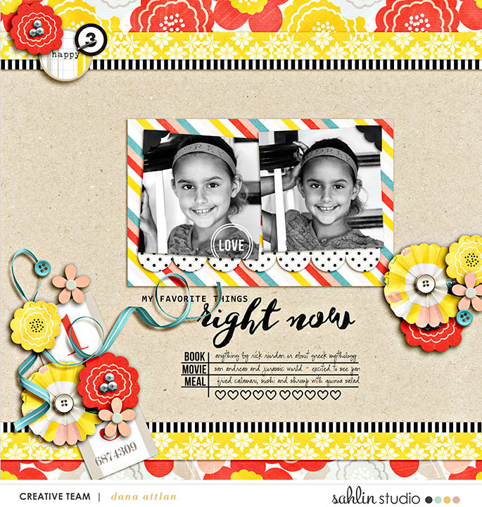 Digital Scrapbooking Inspiration using All About This Digital Stamps by Sahlin Studio
