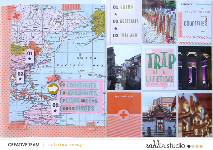 Make a page of my travel scrapbook with me! I do this after all my tri