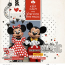 Disney Digital scrapbooking inspiration page using Project Mouse: Main Street by Britt-ish Designs and Sahlin Studio