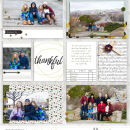 digital pocket scrapbooking layout by aballen featuring mpm home add on: gather.