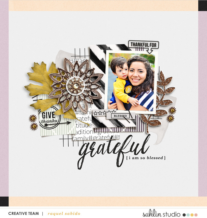 digital scrapbooking layout by raquels featuring mpm home add on: gather.