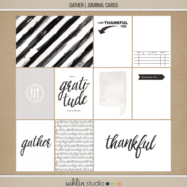 Gather | Journal Cards By Sahlin Studio