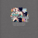 digital scrapbooking layout featuring I Wanna Scrap Like You When I Grow Up Templates: 1girlg1boy by Sahlin Studio