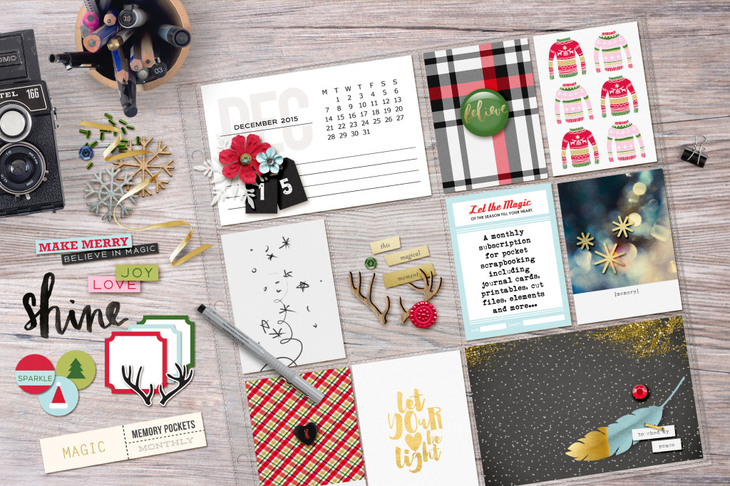 Memory Pockets Monthly (MPM | MAGIC by The LilyPad and Sahlin Studio