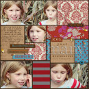 digital scrapbook layout featuring Snipettes: Fall by Sahlin Studio