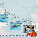 digital scrapbooking layout featuring Doodle-y Loops by Sahlin Studio