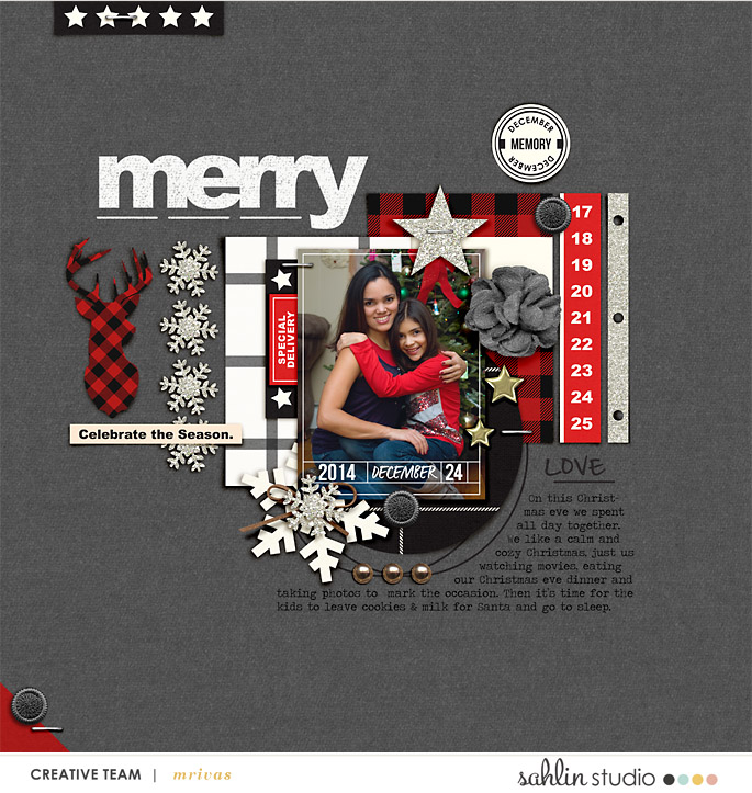 digital scrapbook layout by mrivas2181 featuring Mad For Plaid by Sahlin Studio