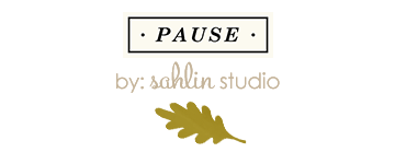 Pause | Kit by Sahlin Studio - Gratitude Scrapbook Kit