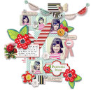 digital scrapbooking layout featuring practically perfect by juliana kneipp and sahlin studio