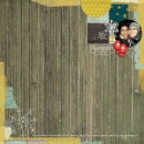 digital scrapbooking layout featuring Stamped Dates by Sahlin Studio