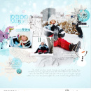 Snow Fun digital scrapbooking layout by amberr featuring Project Mouse: Ice by Britt-ish Designs and Sahlin Studio