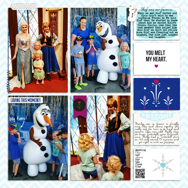 Disney Frozen 12 X 12 Scrapbook Paper - 25PG