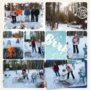 Snow digital Project Life layout featuring Project Mouse: Ice by Britt-ish Designs and Sahlin Studio