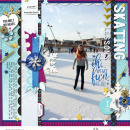 Skating digital scrapbooking page featuring Project Mouse: Ice by Britt-ish Designs and Sahlin Studio
