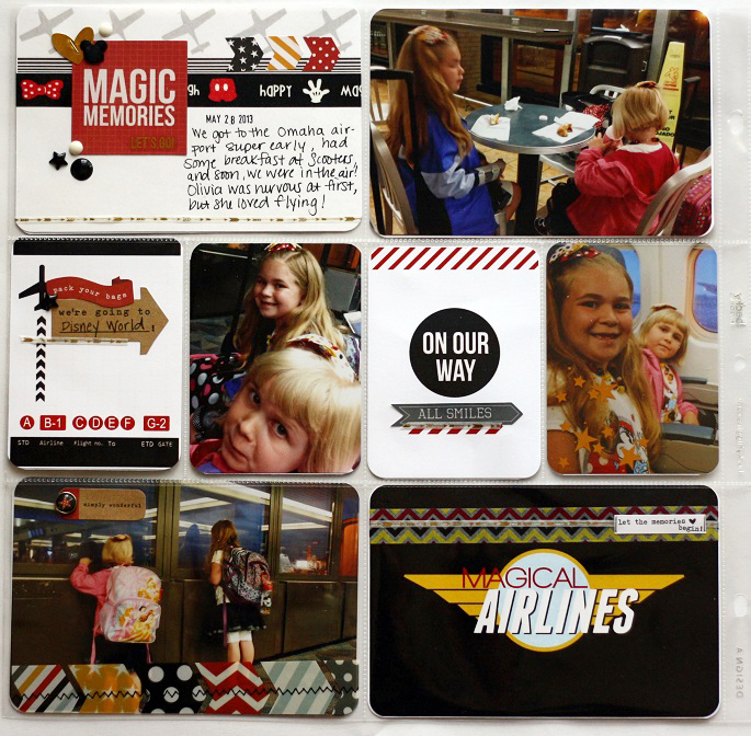 A Project Mouse Story - Danica Canaday - Scrapbooking Magical Memories using Project Life and Project Mouse by Britt-ish Designs and Sahlin Studio!!
