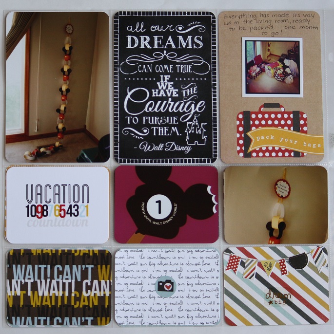 A Project Mouse Story - Danica Canaday - Scrapbooking Magical Memories using Project Life and Project Mouse by Britt-ish Designs and Sahlin Studio!!