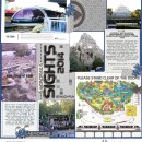 Sights digital project life page using Photo Journal No.2 (4x6" Templates) by Sahlin Studio